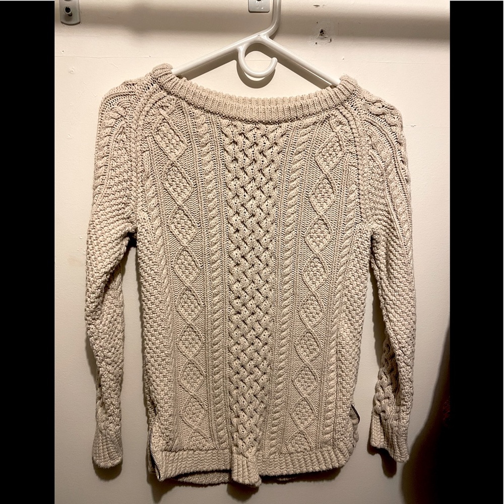 LL BEAN fisherman’s signature sweater Xs